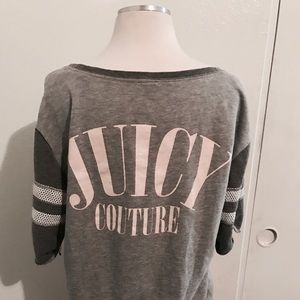 Off the shoulder Juicy Couture sweatshirt